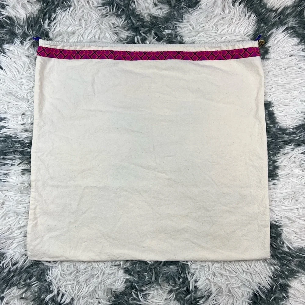 Tory Burch Canvas Drawstring Large 20